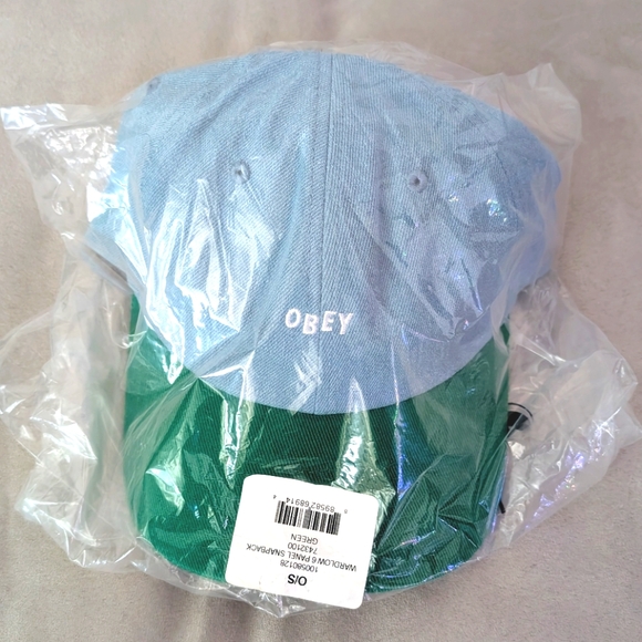 NWT 2 Obey Snapback Hats - Picture 4 of 8